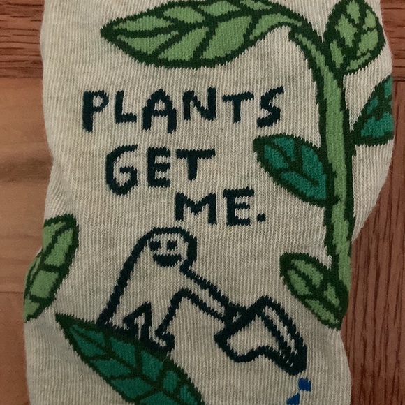 “Plants Get Me” Socks - Picture 2 of 6